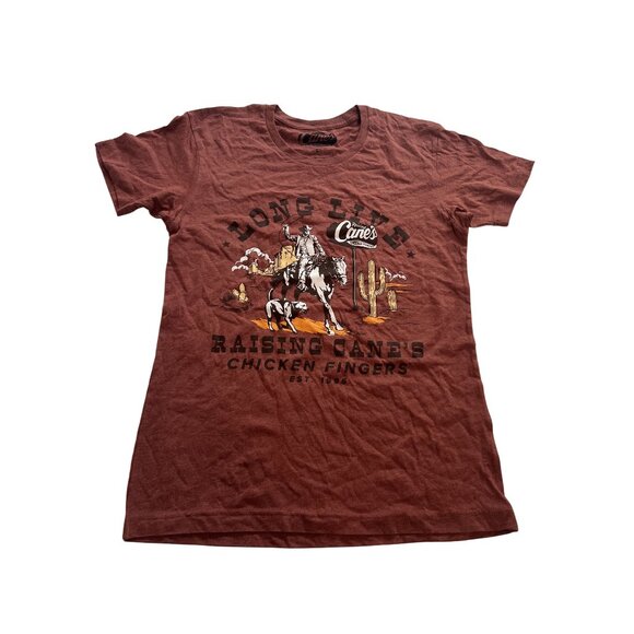 Raising Cane's Desert Rider Tee in Red - Picture 1 of 4